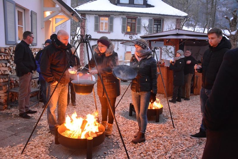 Kundenevent beim Ofenbauer